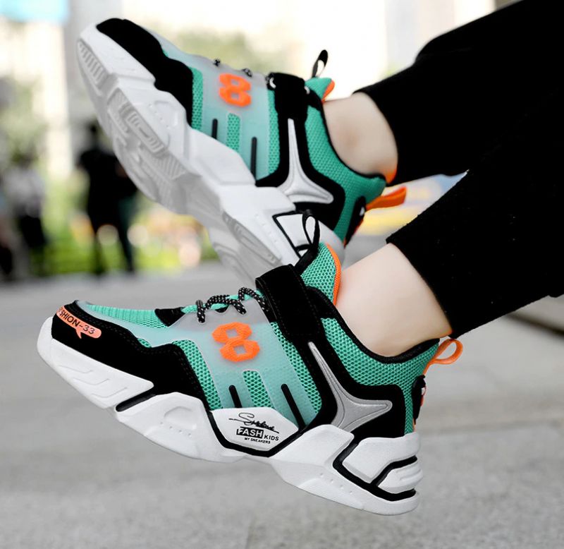 Bernardo Jongens Hardloopschoenen - Groen