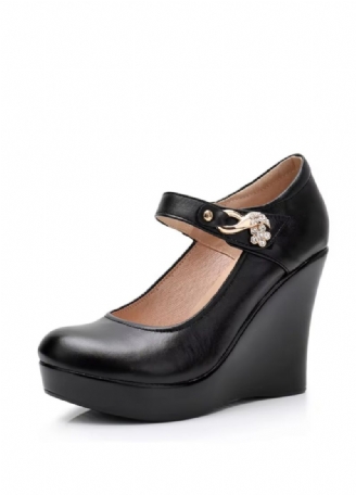 Berny Dames Platform Wedges