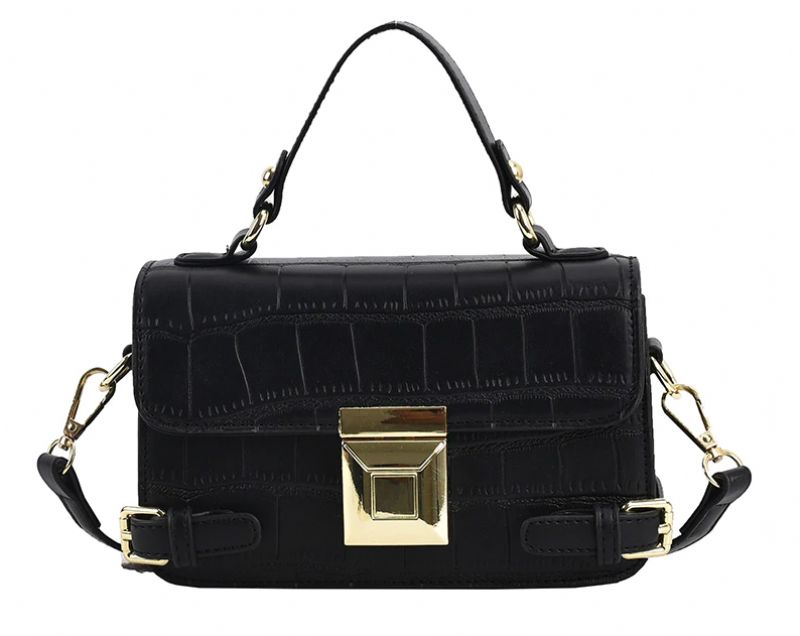 Bervely Dames Leren Handtas - Zwart