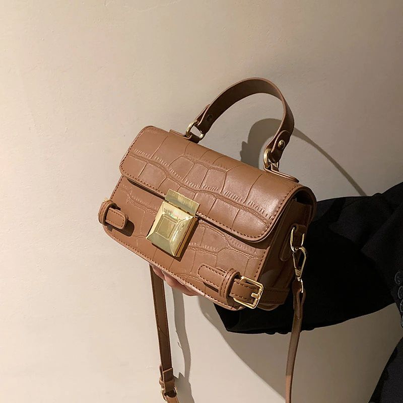 Bervely Dames Leren Handtas - Zwart