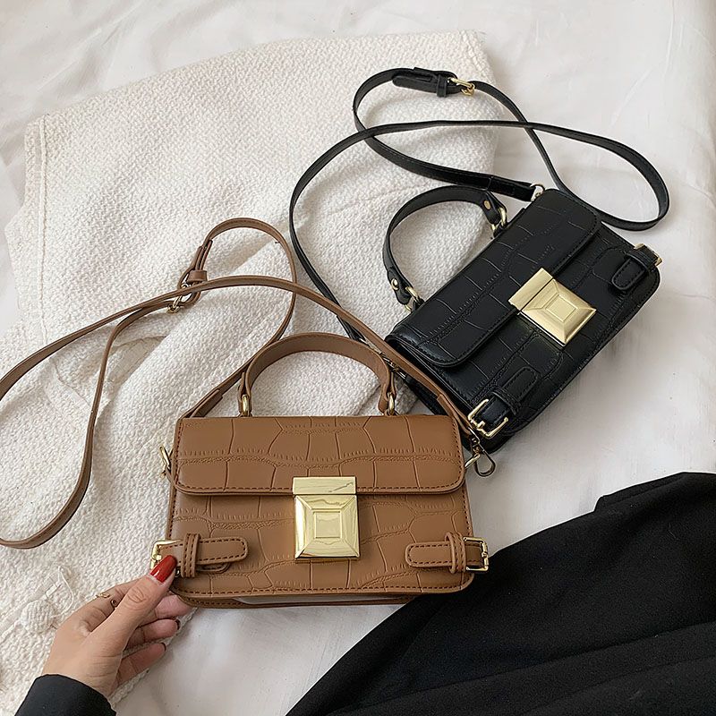 Bervely Dames Leren Handtas - Zwart