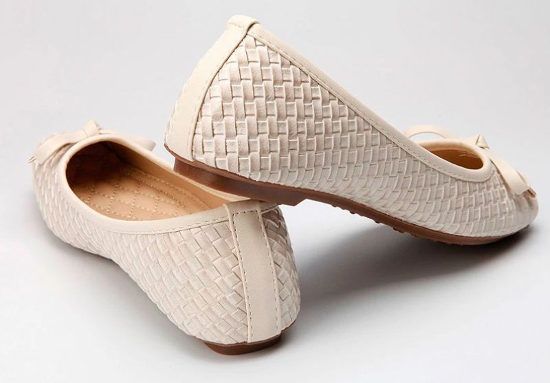 Betania Dames Platte Zachte Zolen Schoenen - Zwart