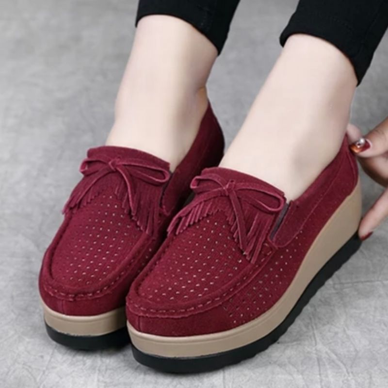 Beth M3 Dames Platform - Hol Rood