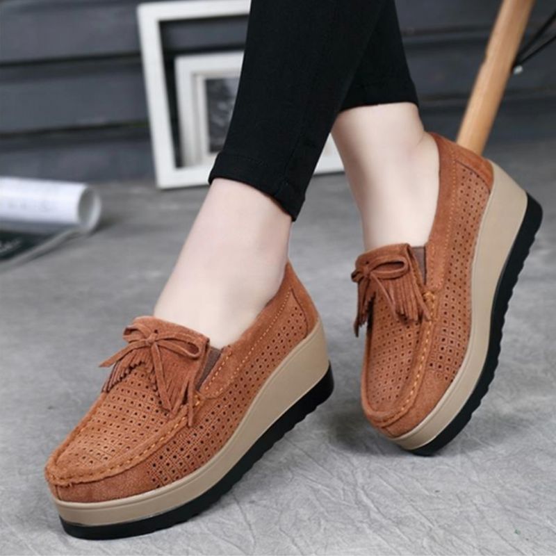 Beth M3 Dames Platform - Hol Rood
