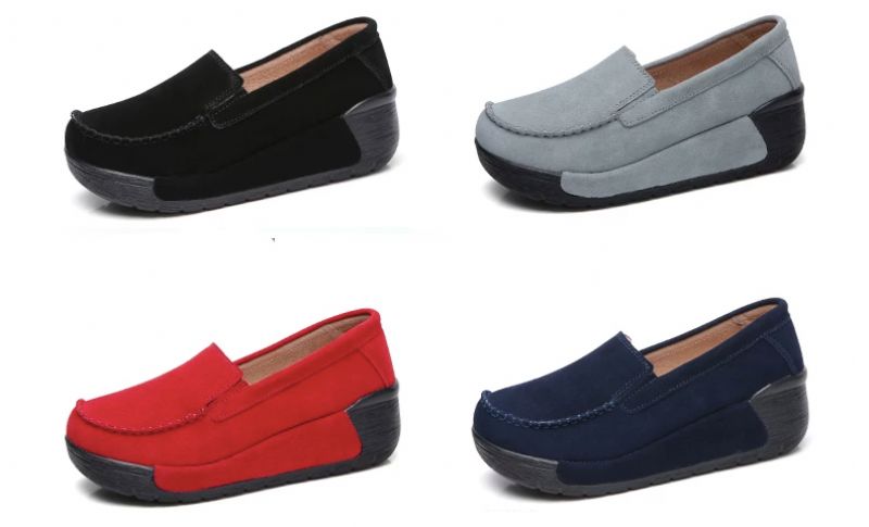 Beth M4 Dames Platform Schoenen - Zwart