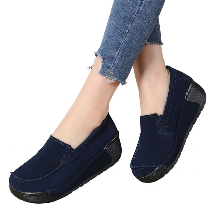 Beth M4 Dames Platform Schoenen - Zwart