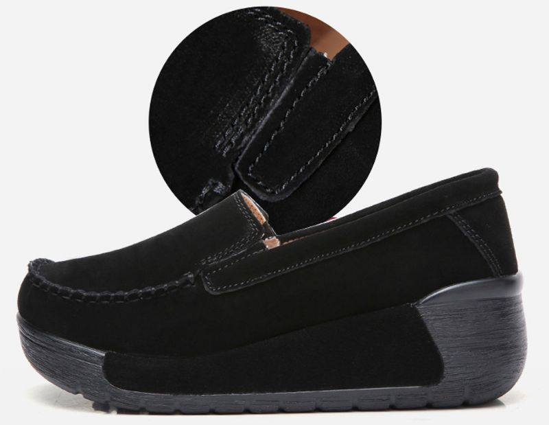 Beth M4 Dames Platform Schoenen - Zwart