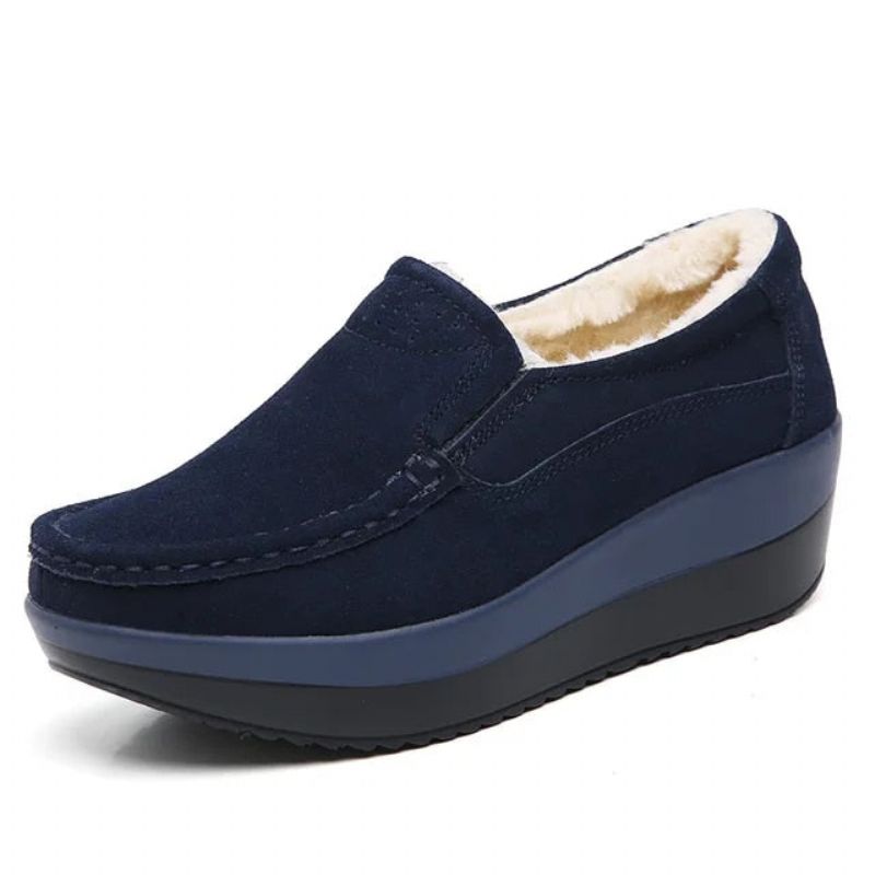 Beth M8 Dames Platform - Zwart Hol