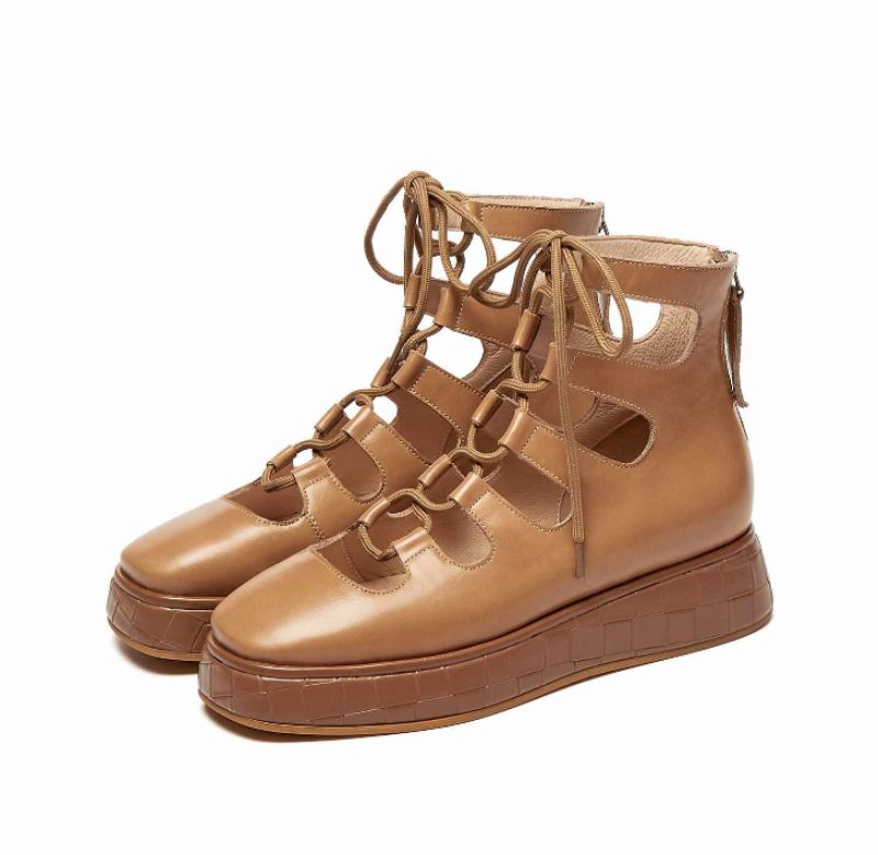 Betsey Dames Platform Zwarte Schoenen - Zwart