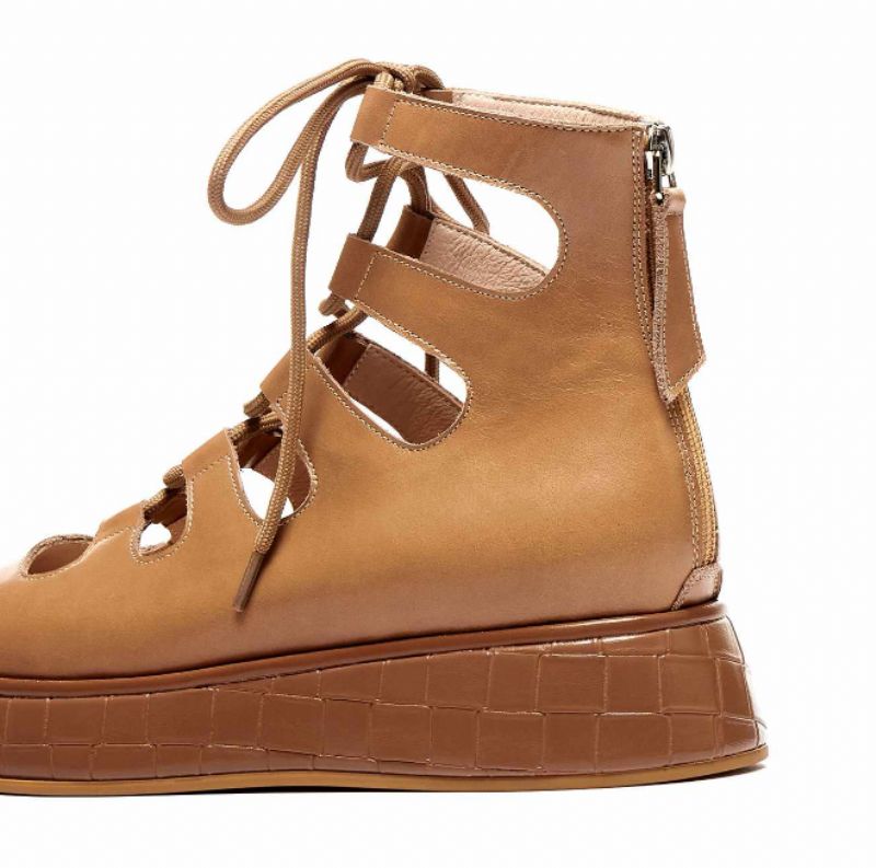 Betsey Dames Platform Zwarte Schoenen - Zwart