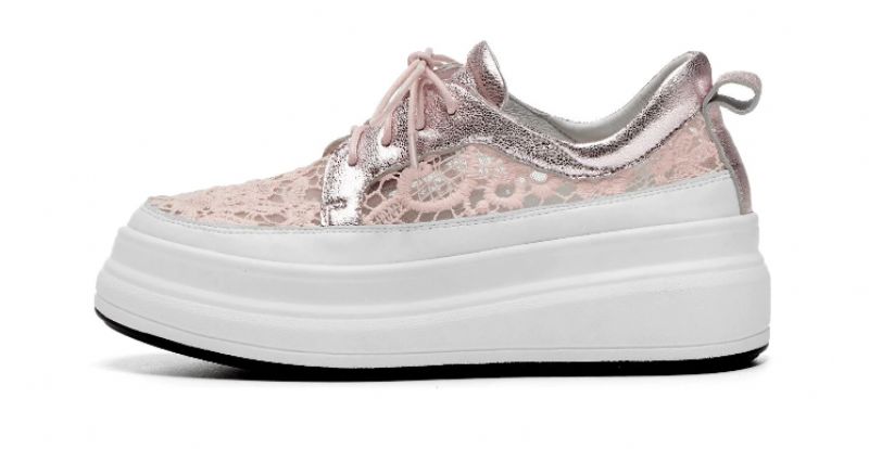 Bette Dames Platform Sneaker - Roze