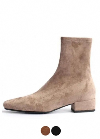 Bevin Dames Velvet Stretch Boots
