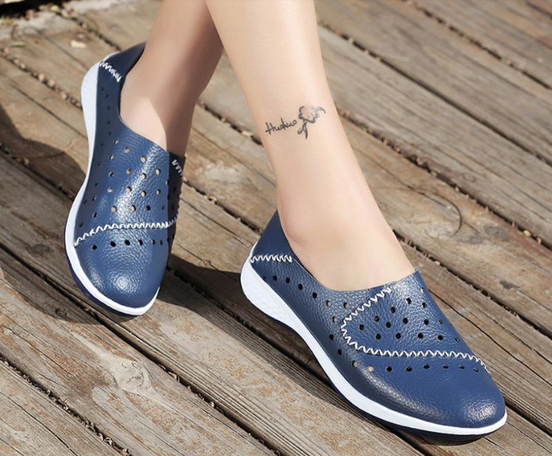 Bía Loafers - Blauw