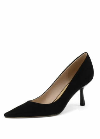 Bianca Dames Puntige Teen Dunne Hoge Hakken Pumps