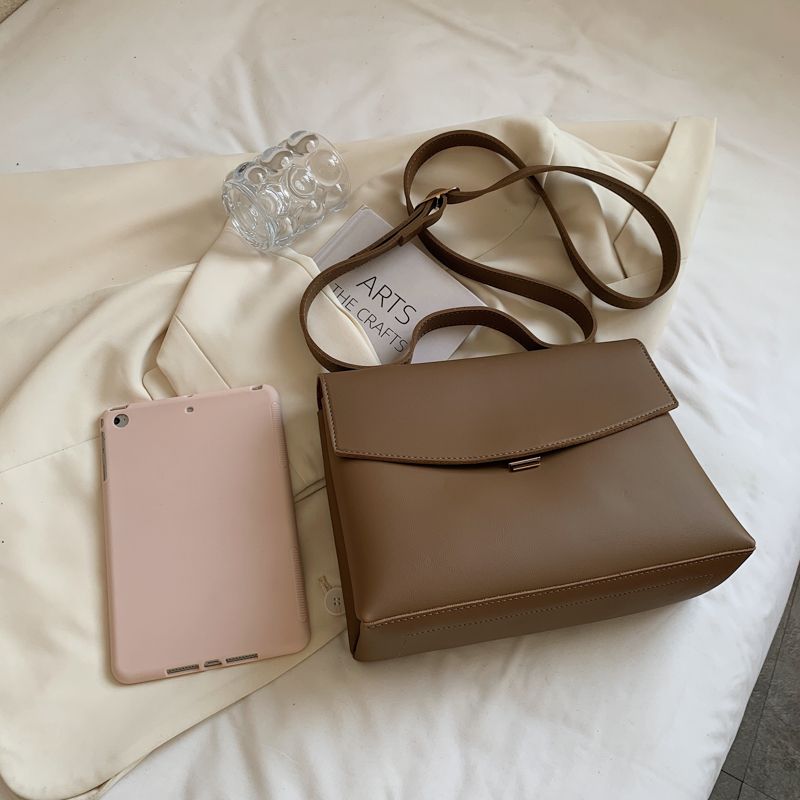 Bianco Dames Kleine Leren Crossbody Handtas - Zwart