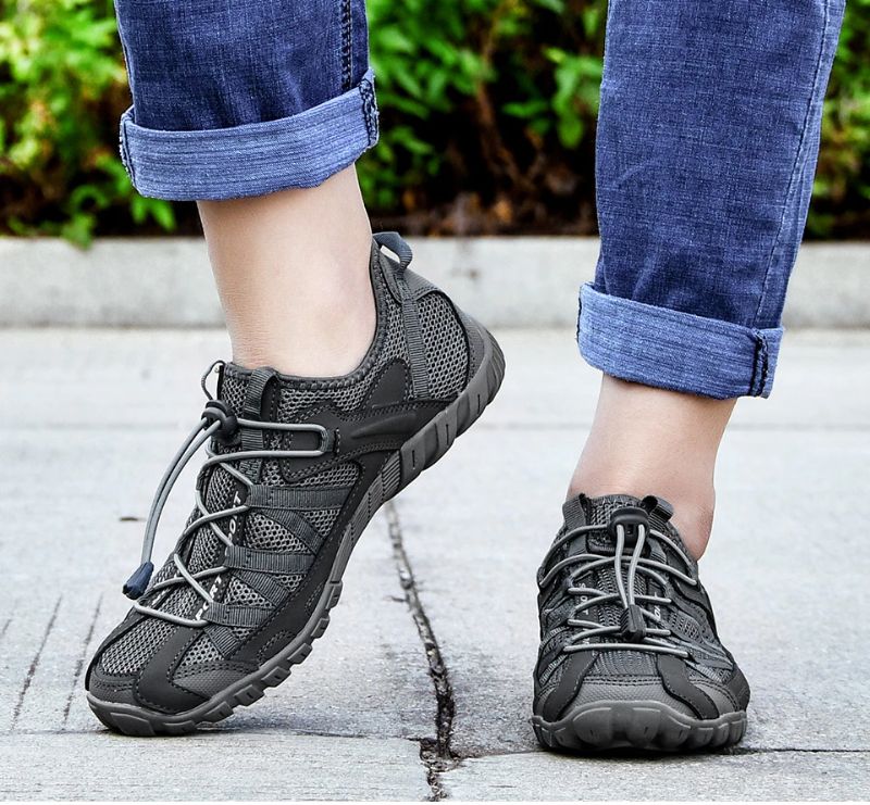 Biel Heren Outdoor Sneakers - Zwart