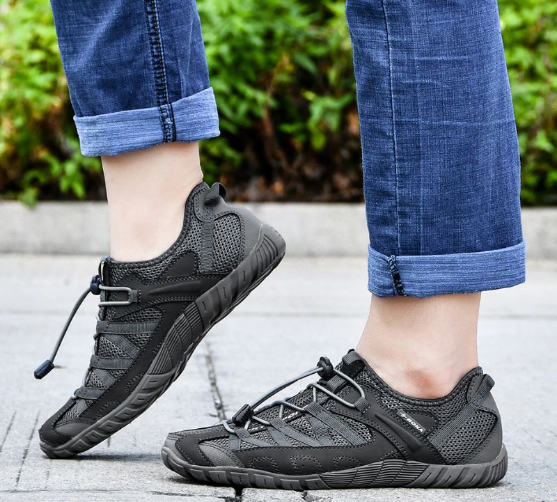 Biel Heren Outdoor Sneakers - Zwart