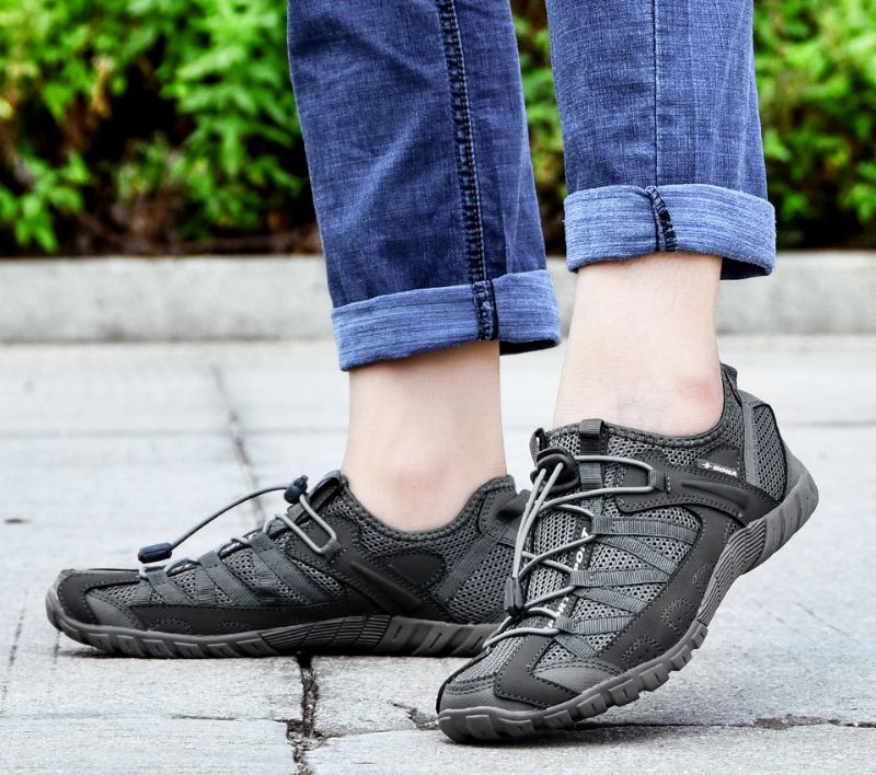 Biel Heren Outdoor Sneakers - Zwart