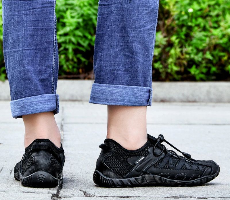 Biel Heren Outdoor Sneakers - Zwart