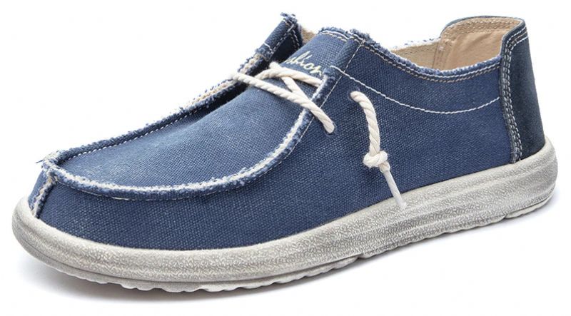 Bilbao Heren Loafers Casual Schoenen - Blauw 1