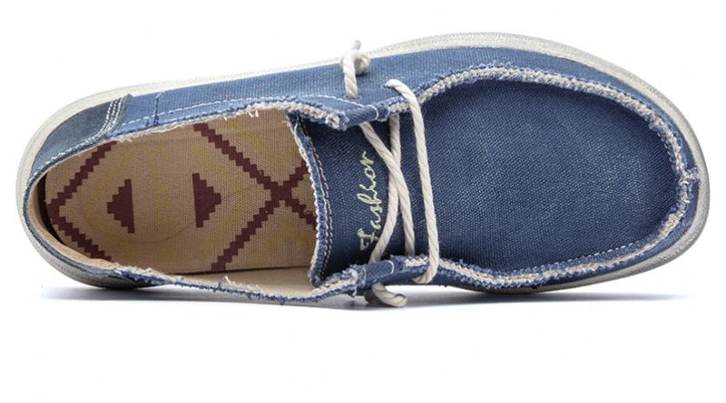 Bilbao Heren Loafers Casual Schoenen - Blauw 1