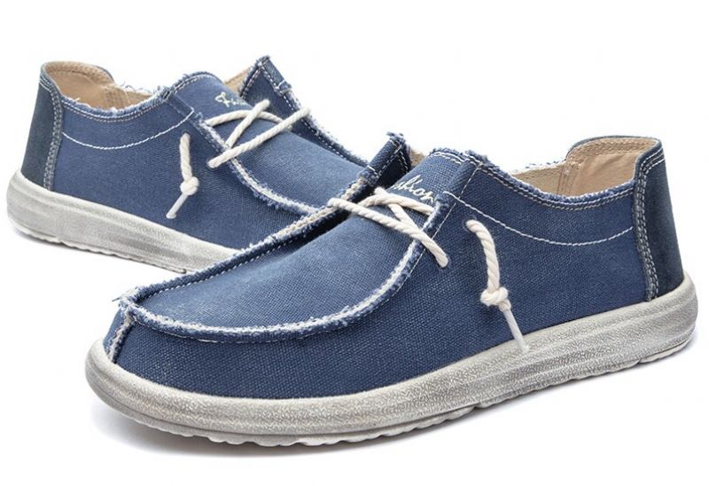 Bilbao Heren Loafers Casual Schoenen - Blauw 1