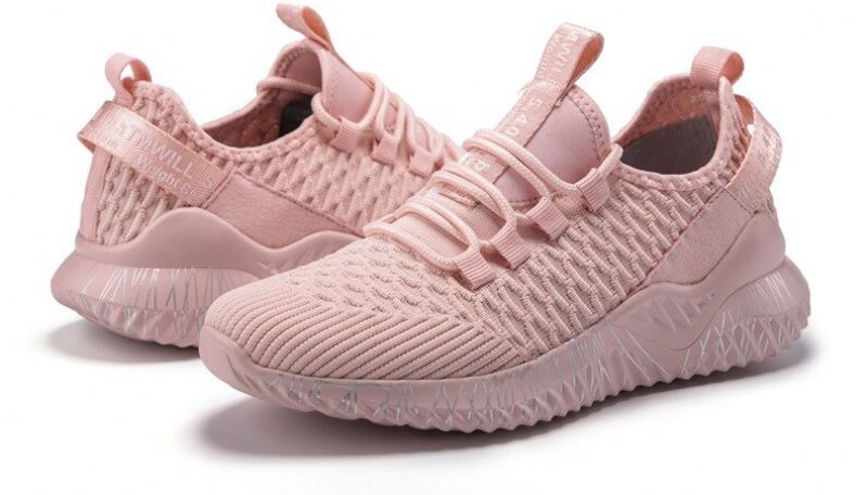 Billey Unisex Mode Sneakers - Roze