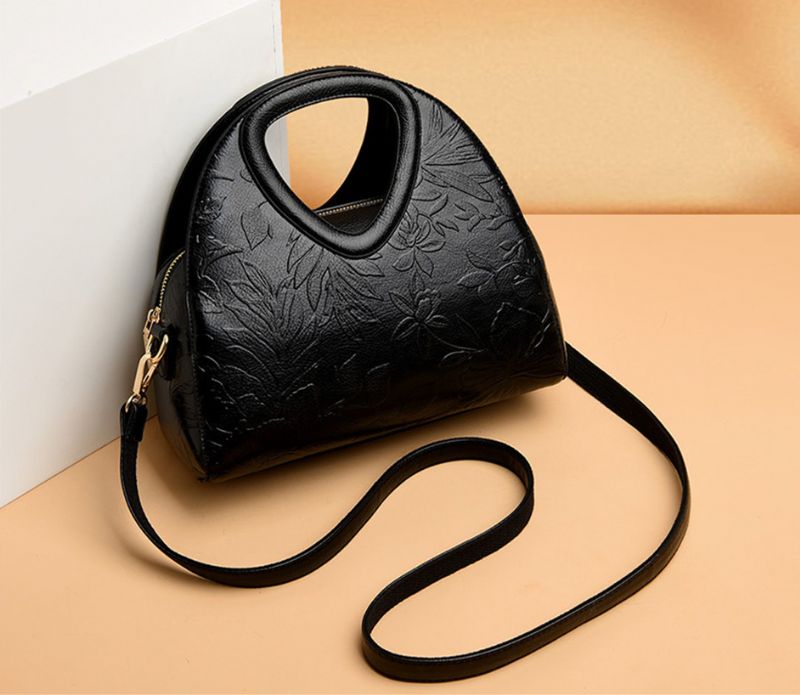 Billy Luxe Handtas Voor Dames Van Hoogwaardig Leer - Rood