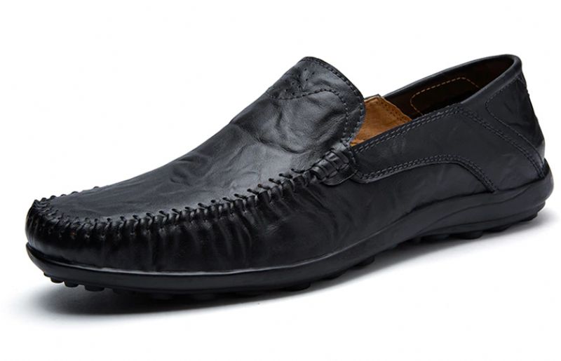 Bingo Heren Loafers Schoenen - Zwart