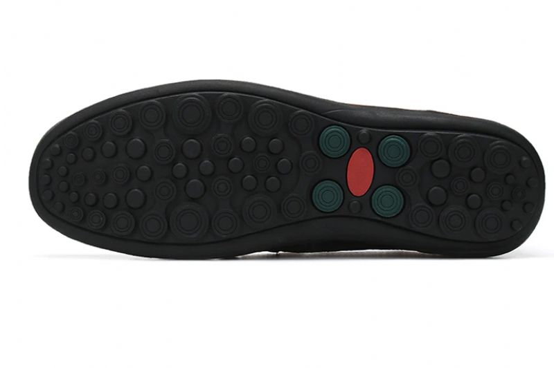 Bingo Heren Loafers Schoenen - Zwart