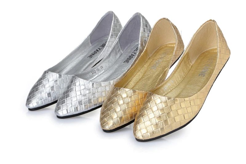 Birna Ademende Platte Schoenen Voor Dames - Goud