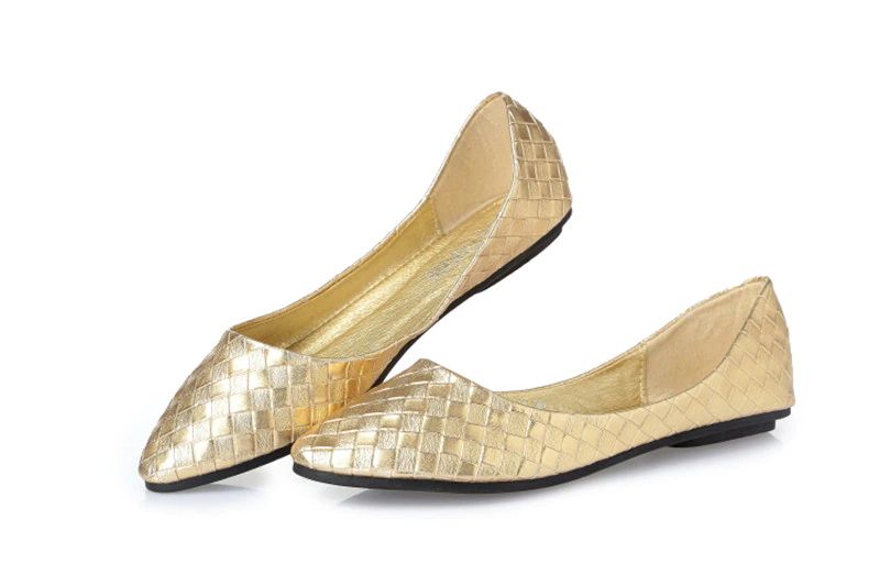 Birna Ademende Platte Schoenen Voor Dames - Goud