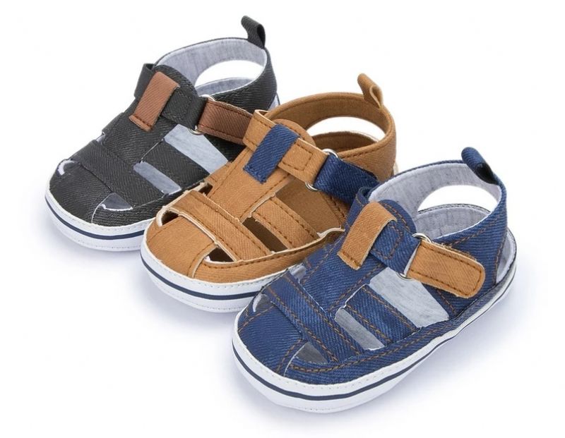 Bissaka Baby Casual Sandaal Voor Jongens - Blauw