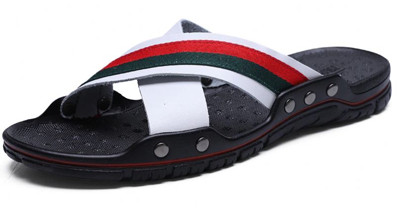 Bissouma Heren Flip Flop - Wit