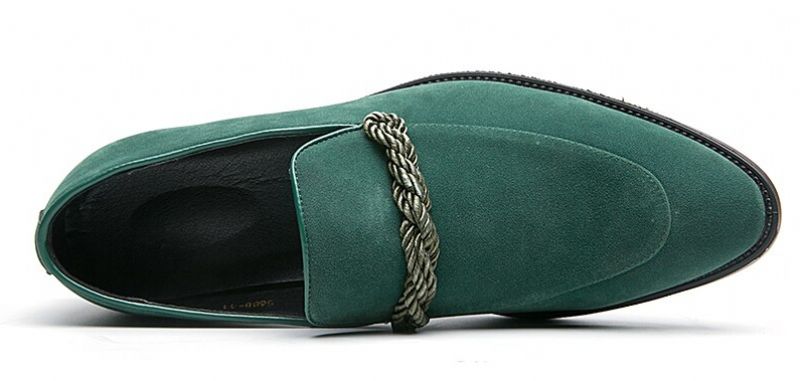 Blake Heren Loafers Dress Schoenen - Groen
