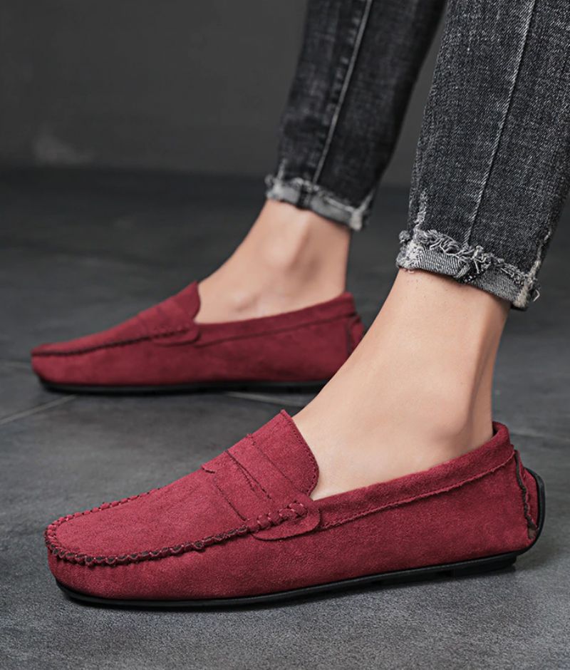 Blas Heren Loafer Schoenen - Khaki
