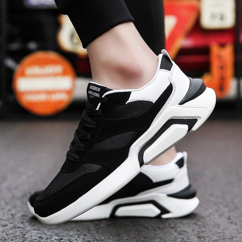 Blast Heren Casual Sneakers - Zwart
