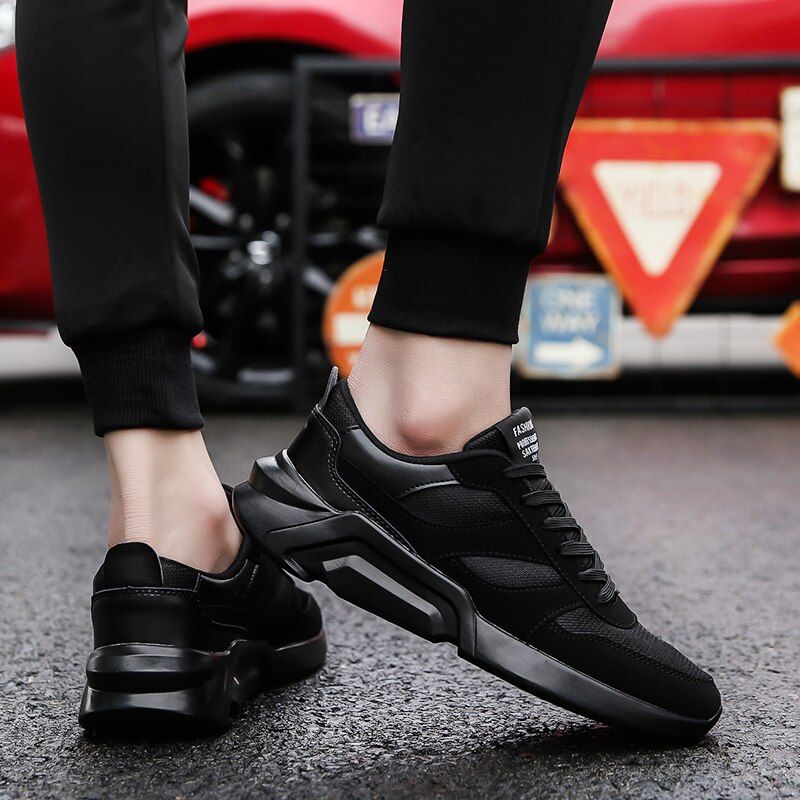 Blast Heren Casual Sneakers - Zwart