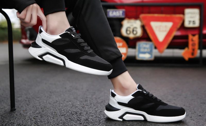 Blast Heren Casual Sneakers - Zwart