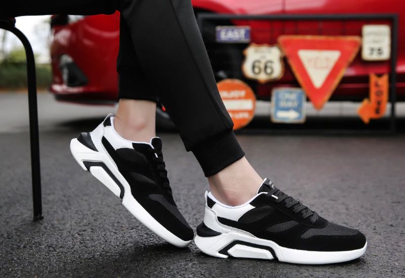 Blast Heren Casual Sneakers - Zwart