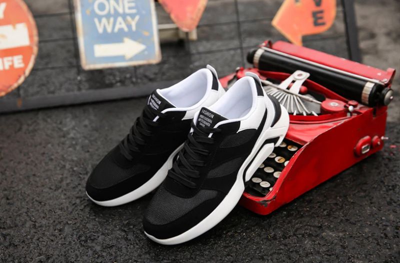 Blast Heren Casual Sneakers - Zwart