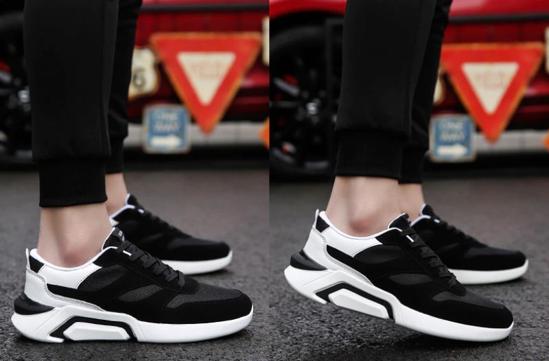 Blast Heren Casual Sneakers - Zwart
