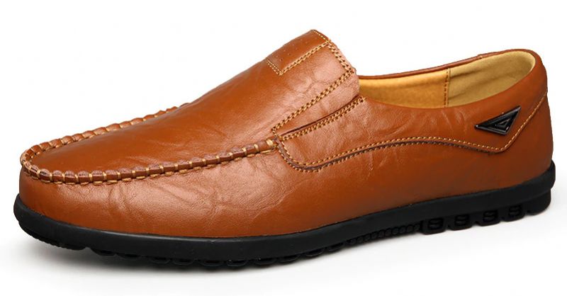 Bob Heren Loafers Vrijetijdsschoenen - Oranje