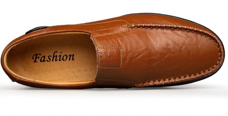 Bob Heren Loafers Vrijetijdsschoenen - Oranje