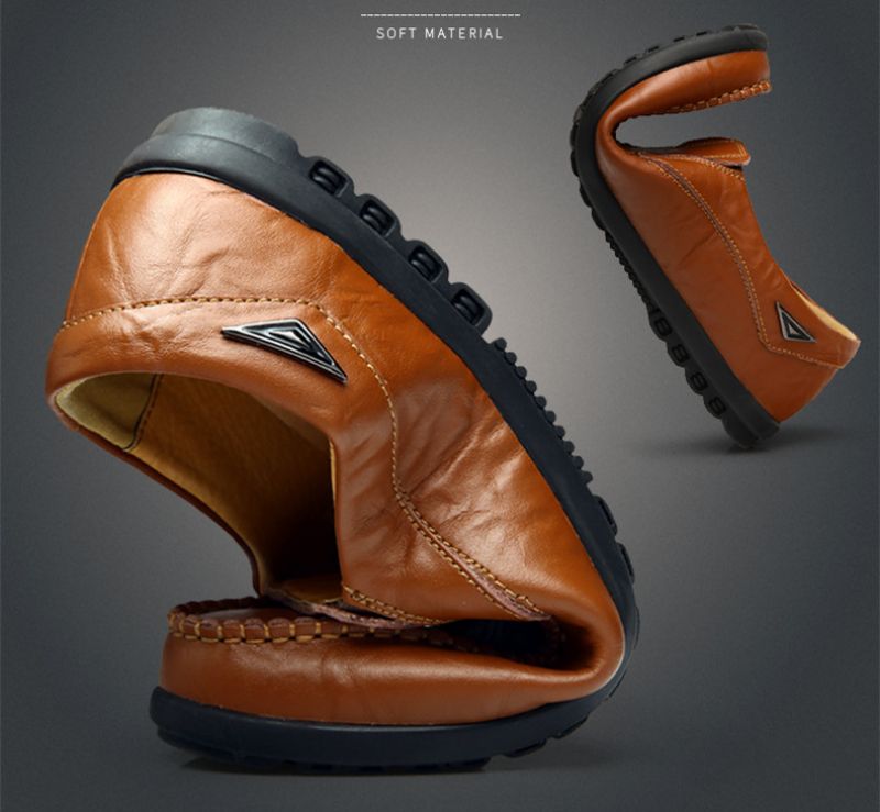 Bob Heren Loafers Vrijetijdsschoenen - Oranje