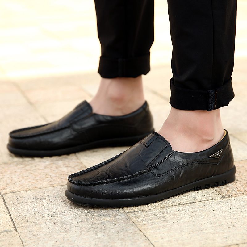 Bob Heren Loafers Vrijetijdsschoenen - Oranje