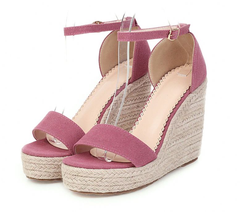 Bolivia Dames Wedges - Zwart