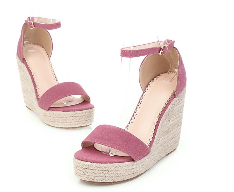 Bolivia Dames Wedges - Zwart