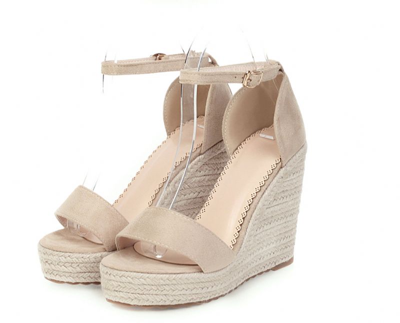 Bolivia Dames Wedges - Zwart