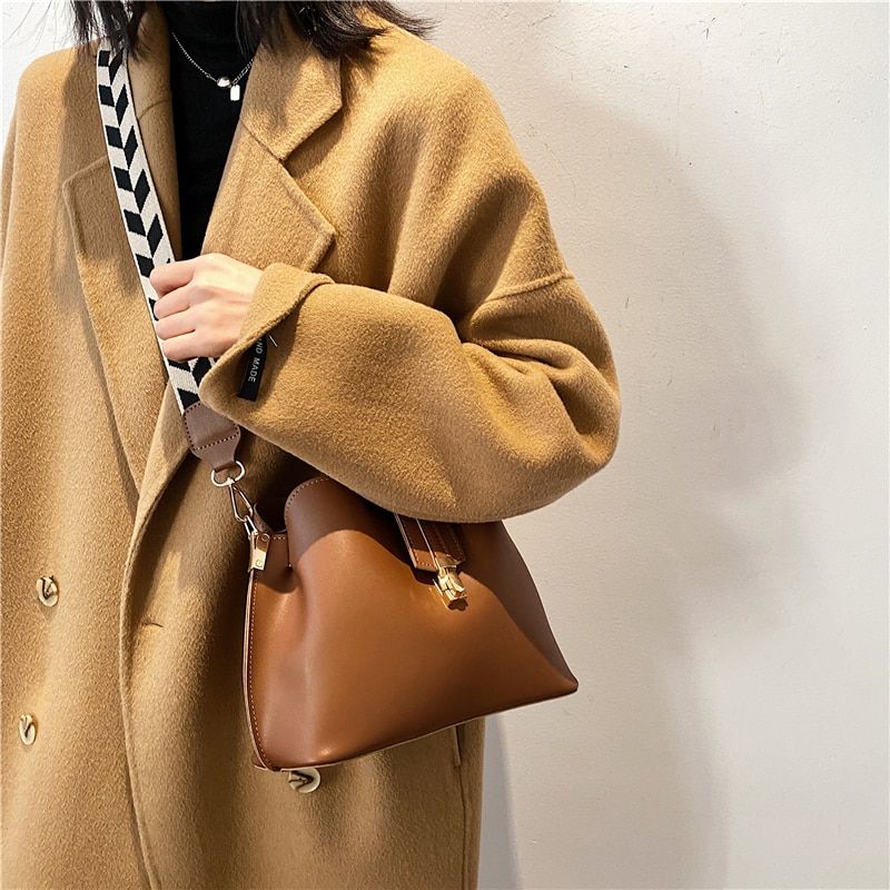 Bonay Handtas Voor Dames Luxe Designerleer - Zwart